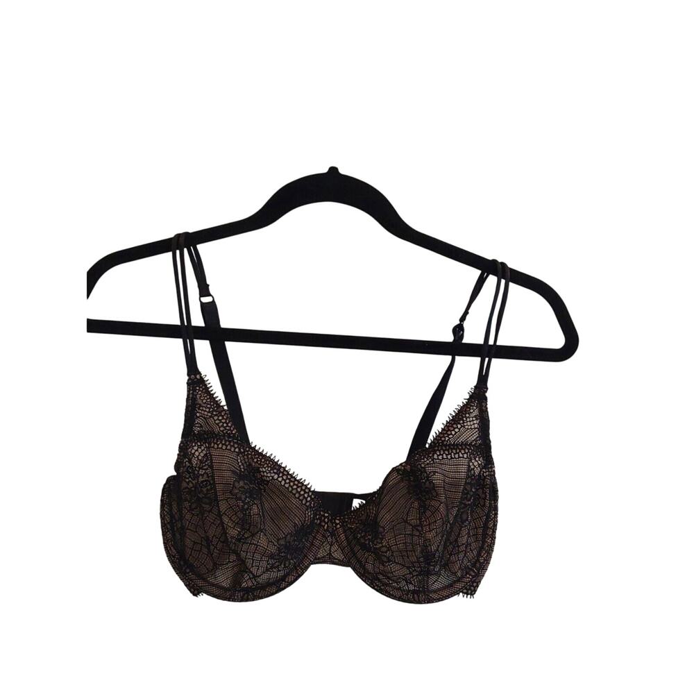 Wacoal 32dd Romantic Notion Goth Fairy Unlined Underwire Bra **RARE**